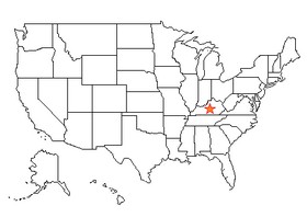 Kentucky Time Zones Map Timebie